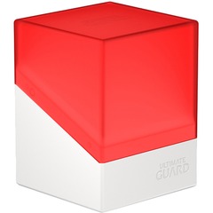 Ultimate Guard - Deck Case Boulder 100+ Synergy - Red/White